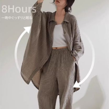 外出できる 日系 ゆったり ルームウェア セット