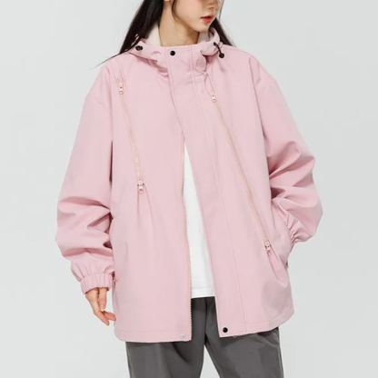 無地 カジュアル シンプル マウンテン カーディガン