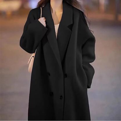 おしゃれ ロング丈 無地 カジュアル シンプル コート