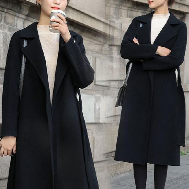 レディース着痩せウールチェスターコート