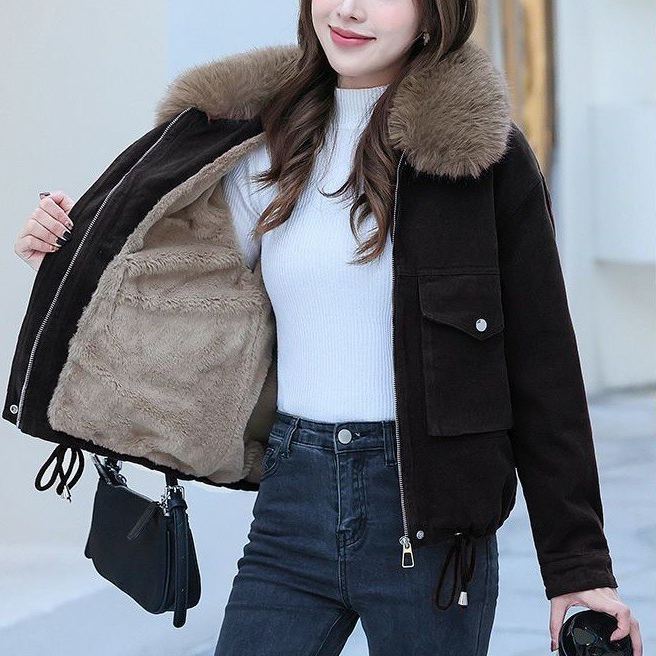 レディース裏ボアジャケット