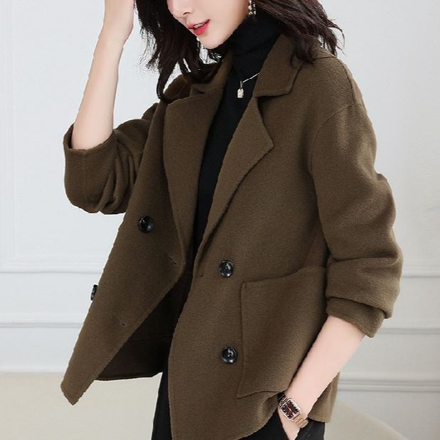 レディースウールチェスターコート