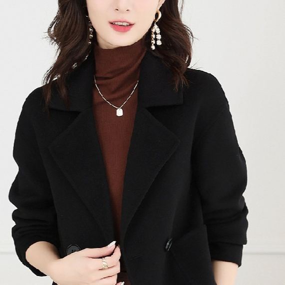 レディースウールチェスターコート