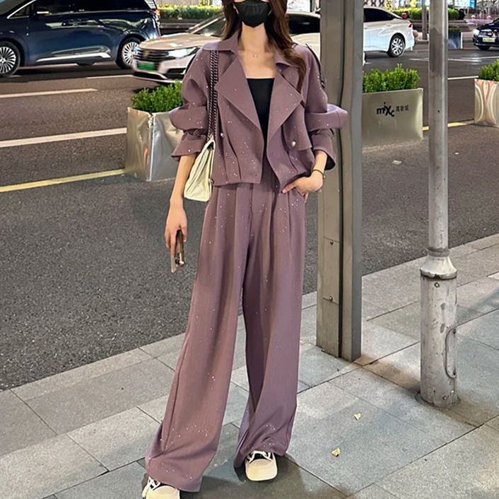 カジュアルなセットアップ