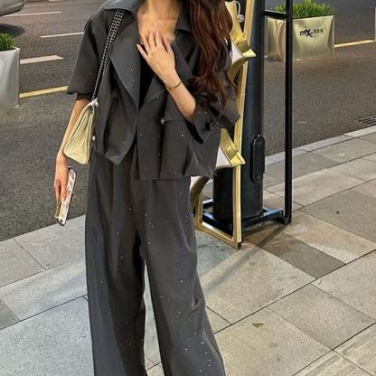 カジュアルなセットアップ