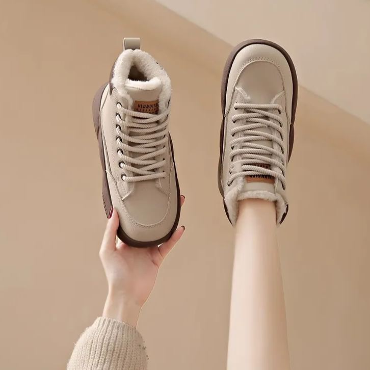 レディース厚手スノーブーツ