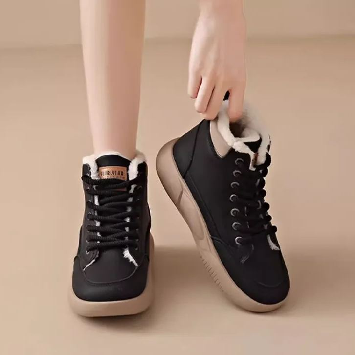 レディース厚手スノーブーツ