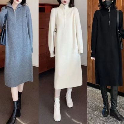 ニットワンピース