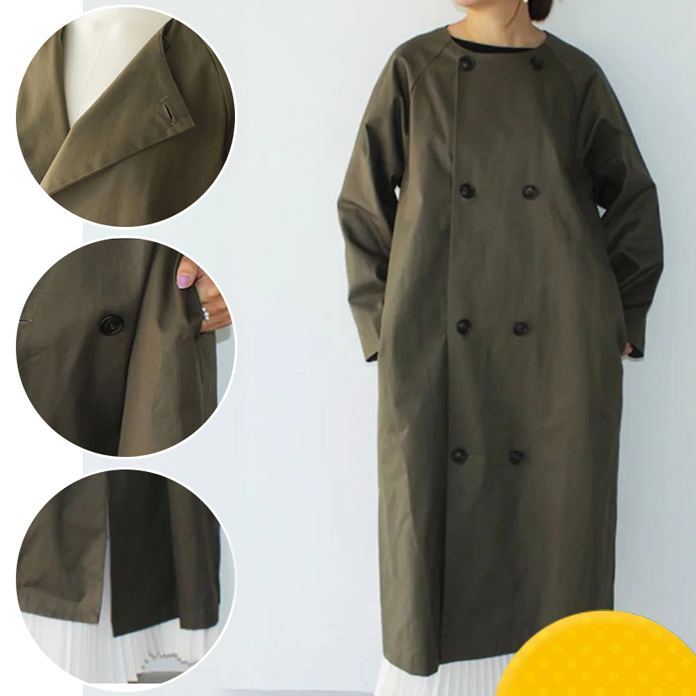 【トレンチコート】春や秋など中途半端な気候のときにピッタリ☆