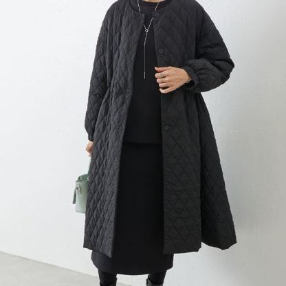 袖バルーンキルトコート