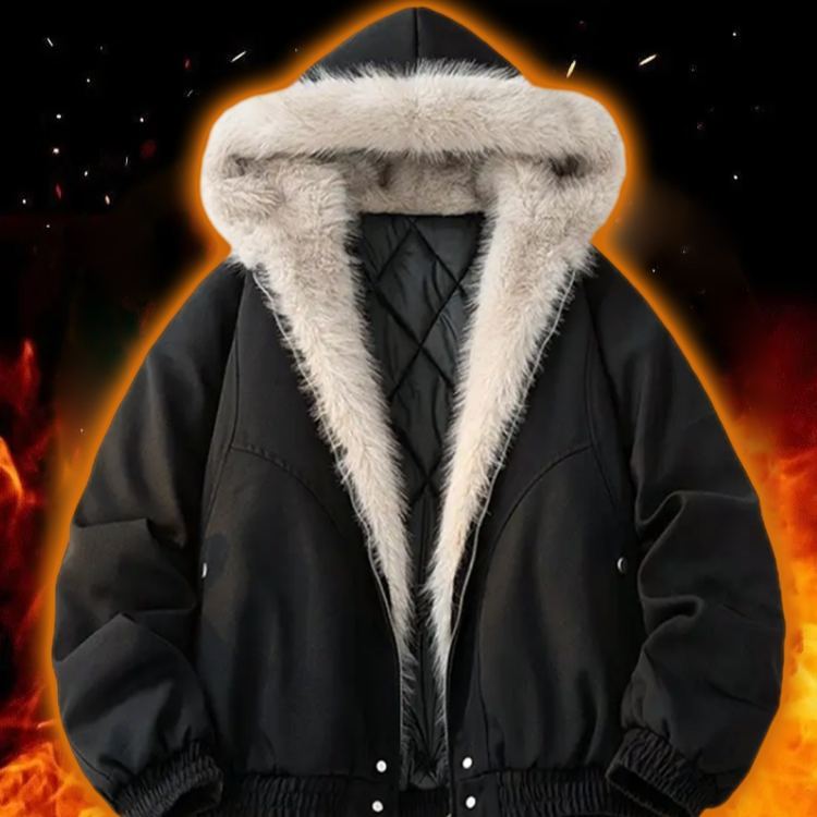 【-30℃対応】ペアで着られる 裏ボアフーデッドジャケット