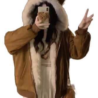 【SNSで大人気】猫耳付きパーカーコート