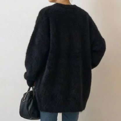 ウールセーター 無地 カジュアル シンプル 長袖 カーディガン