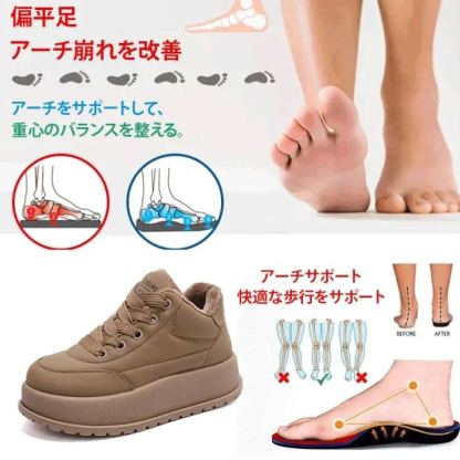 長期着用でも綺麗 秋冬新作 レトロ 無地 ブーツ