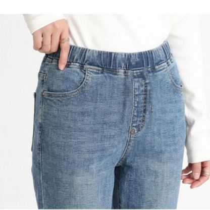 ハイウエストストレッチスキニージーンズ