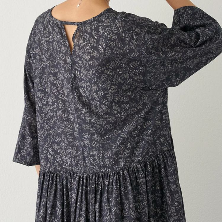 フレンチヴィンテージフラワードレス