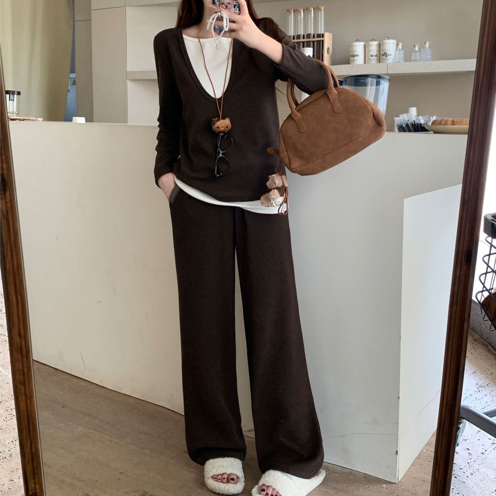 フェイクレイヤード2点セットアップ