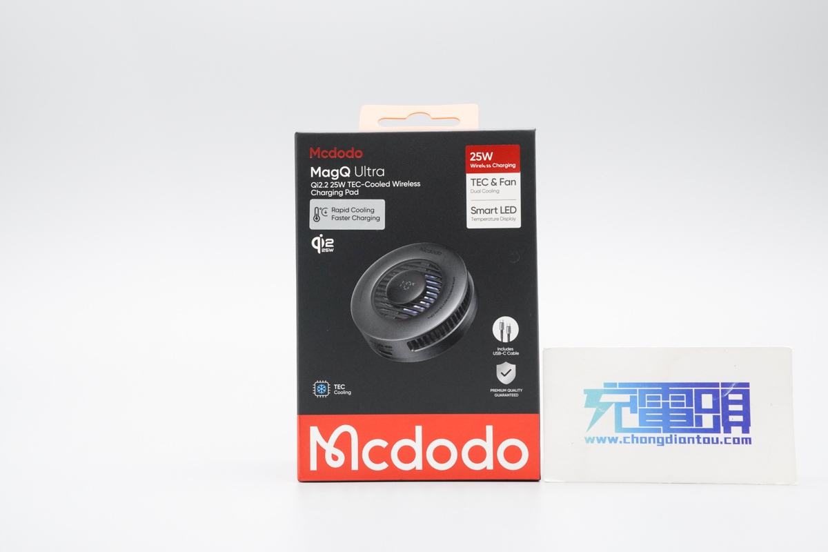Mcdodo 半导体散热器桌面温控无线充 25W CH-841