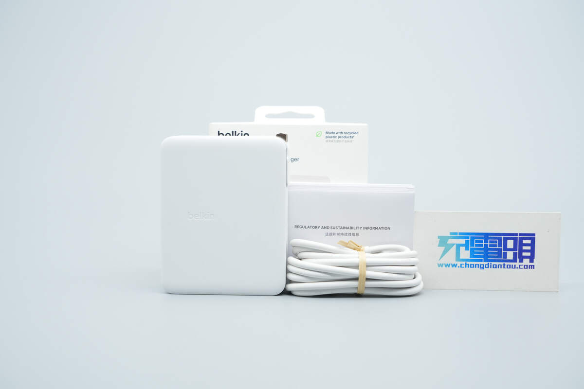 Belkin贝尔金140W 3C1A氮化镓快充充电器 WCH014
