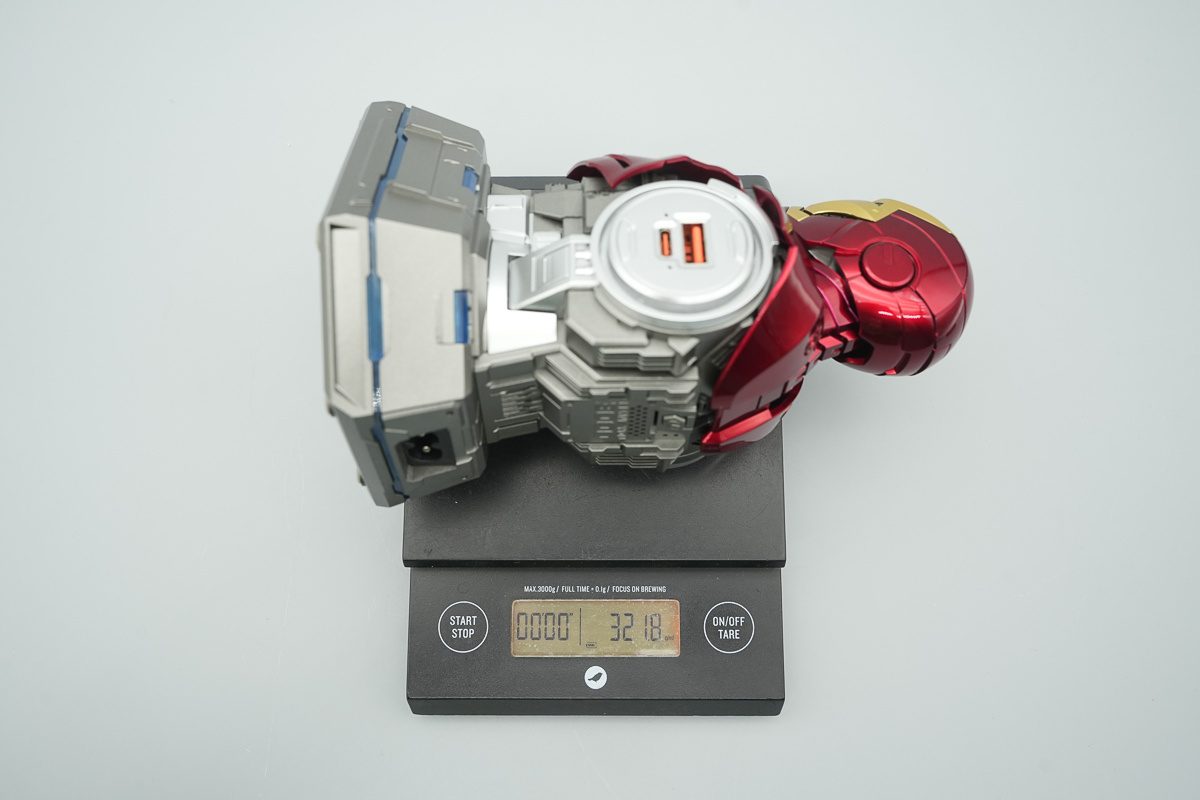 千世机甲漫威钢铁侠MK3胸像充电中心  KB20101
