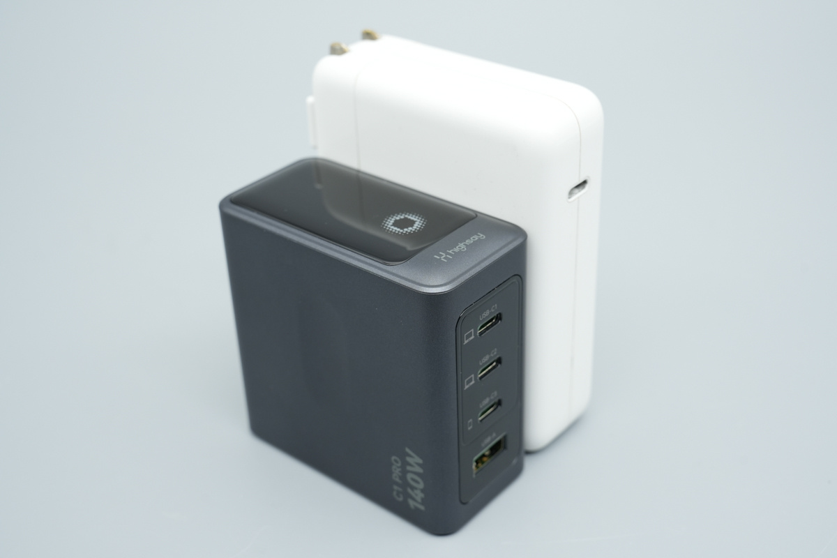 Highsay海赛力140W 3C1A智显超级充电器 C1 Pro