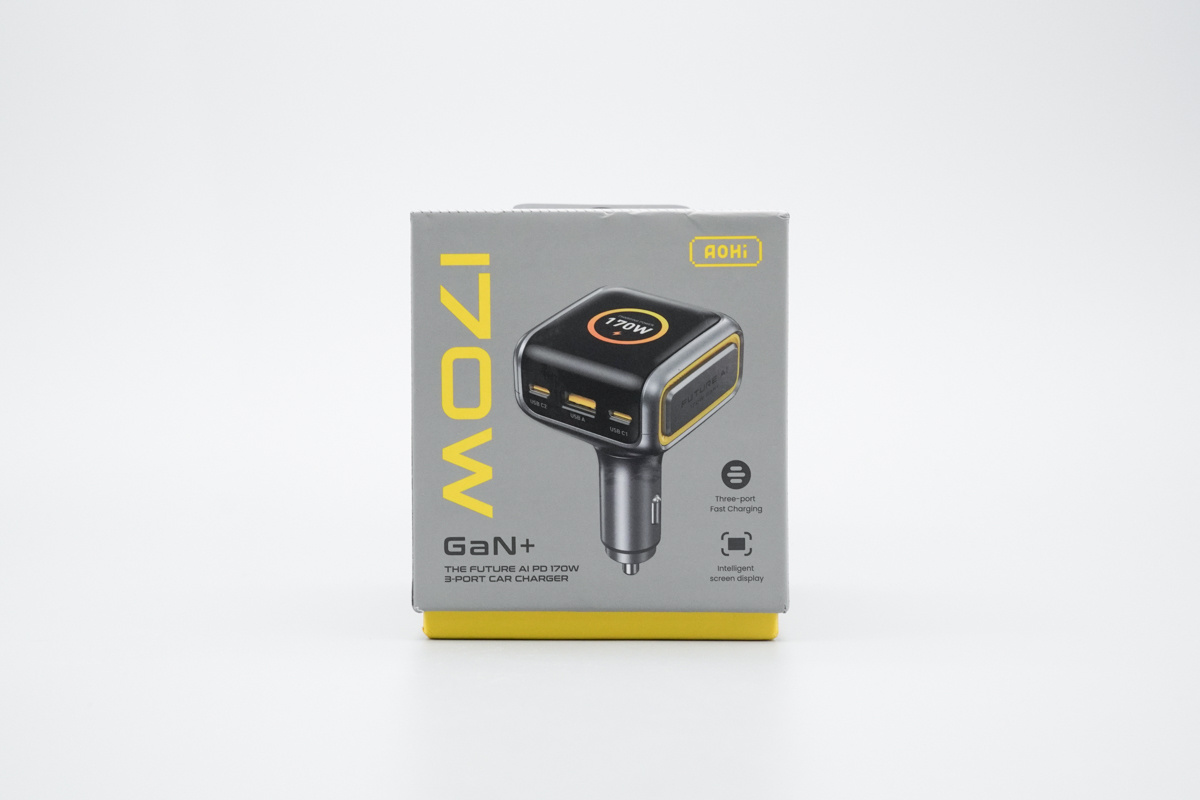 奥海170W Ai动画屏智能车充 AOC-S009