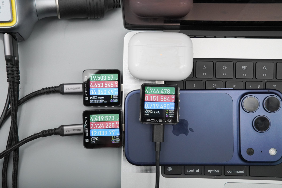 奥海170W Ai动画屏智能车充 AOC-S009