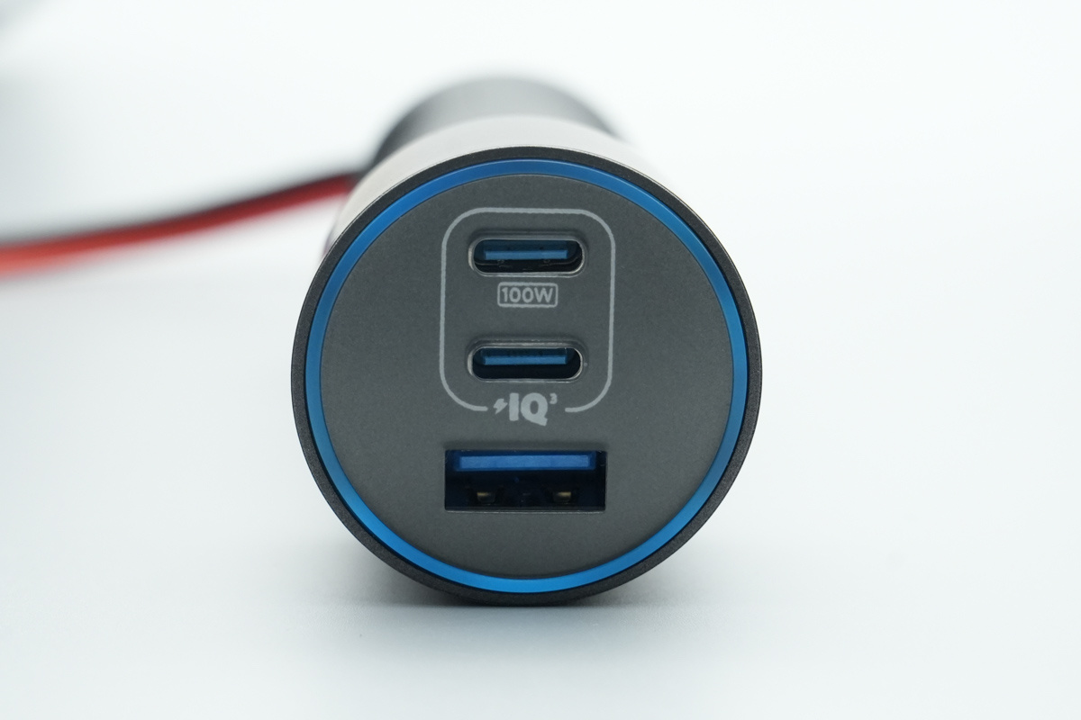 ANKER安克167.5W 2C1A三口快充车充 A2737