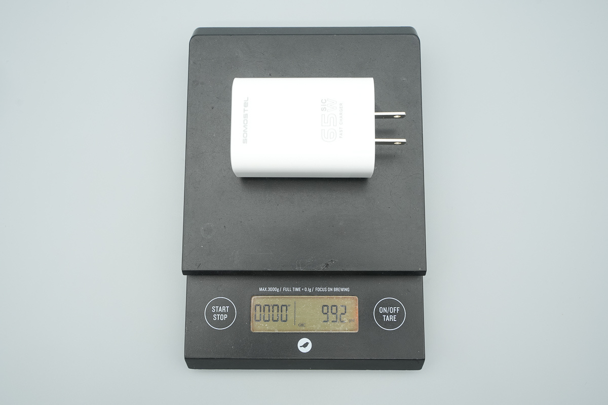 SOMOSTEL 65W 2C1A碳化硅快充充电器 SMS-Q109