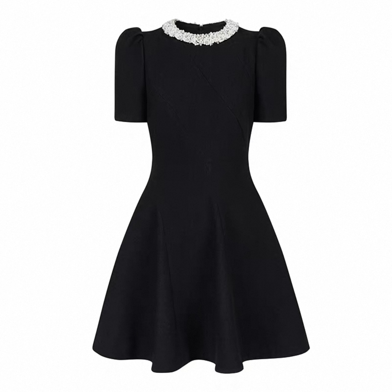 Jewel Neck Mini Dress（ジュエルネックミニドレス）