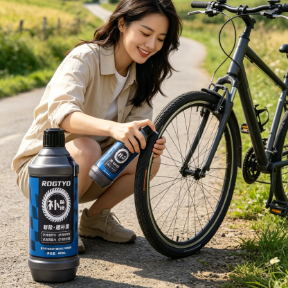 ADAC Szintű Nano Defektjavító Folyadék Kerékpárhoz és E-Rollerhez | 1 Másodperces Tömítés Tubeless és Belsős Gumikhoz