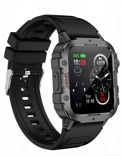 OutdoorPro X Smartwatch: Extra fényes kijelző, katonai szintű tartósság és professzionális GPS funkciók