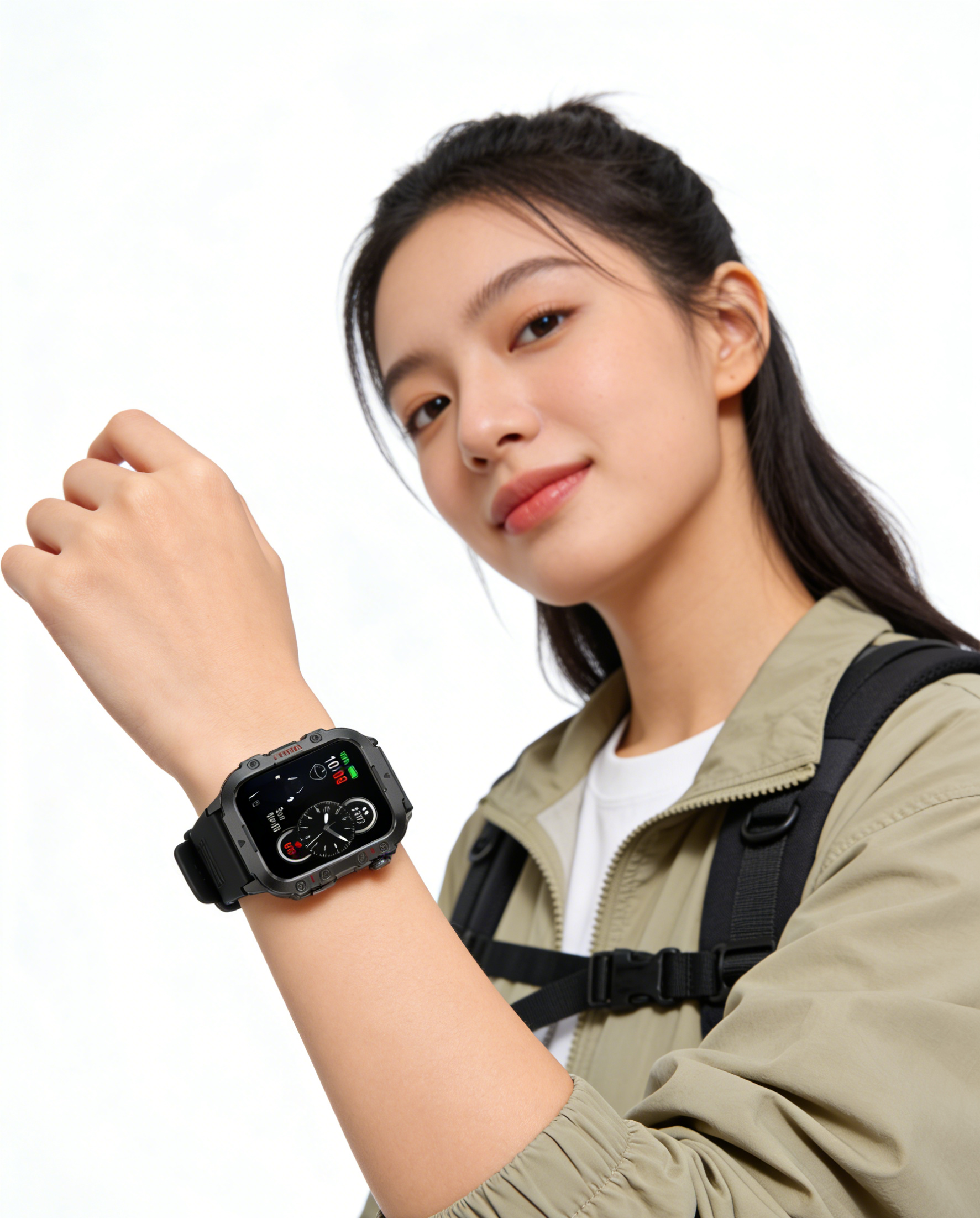 OutdoorPro X Smartwatch: Extra fényes kijelző, katonai szintű tartósság és professzionális GPS funkciók