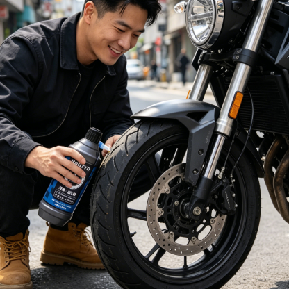 ADAC Szintű Nano Defektjavító Folyadék Kerékpárhoz és E-Rollerhez | 1 Másodperces Tömítés Tubeless és Belsős Gumikhoz