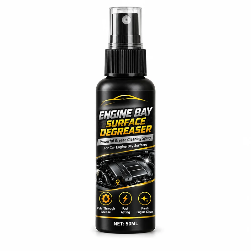 🚗⚡ Nagynyomású Motortér Zsírtalanító Spray - Gyors Olajoldás Elektronika Károsítása Nélkül 🛡️