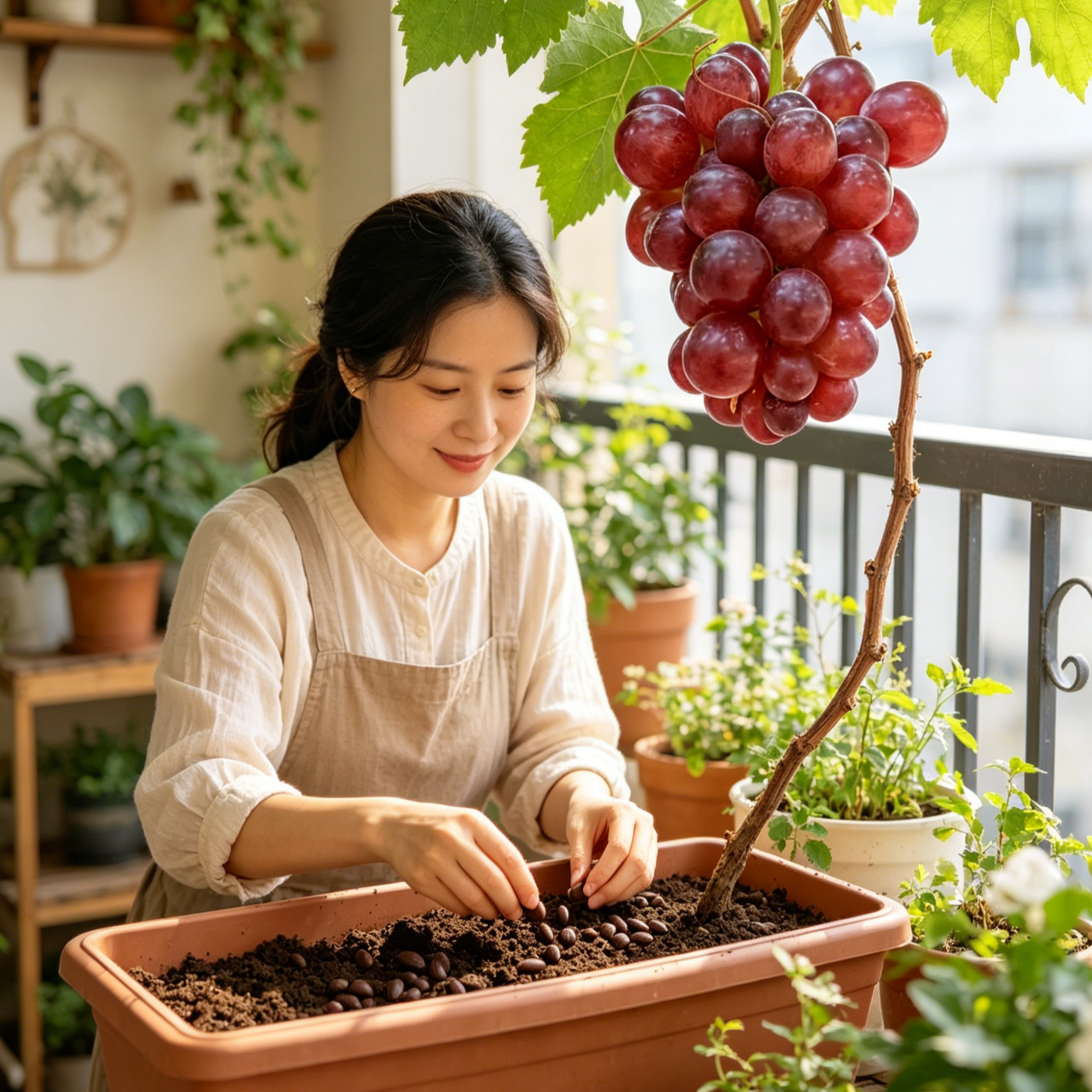 Prémium Nina Queen Szőlőmag | Különleges Boraromájú Japán Fajt