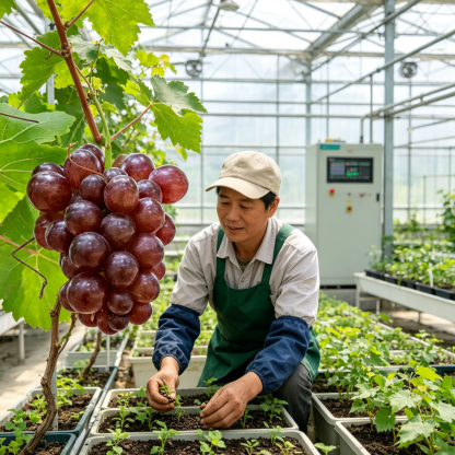 Prémium Nina Queen Szőlőmag | Különleges Boraromájú Japán Fajt