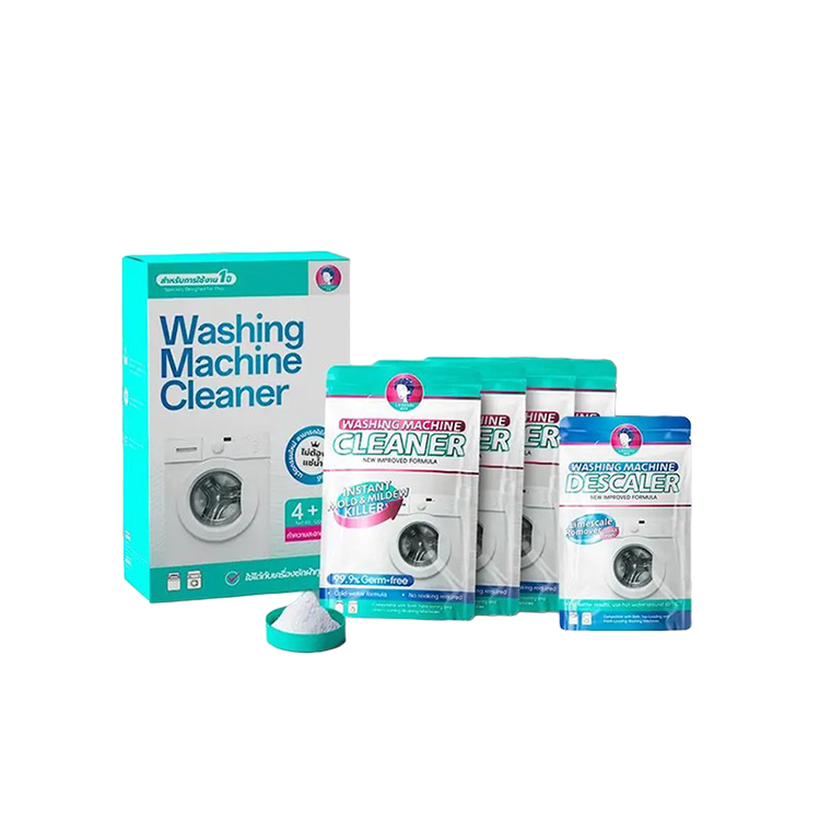 【100% ฆ่าเชื้อ】น้ำยาทำความสะอาดเครื่องซักผ้าขจัดเชื้อราและคราบตะกรัน