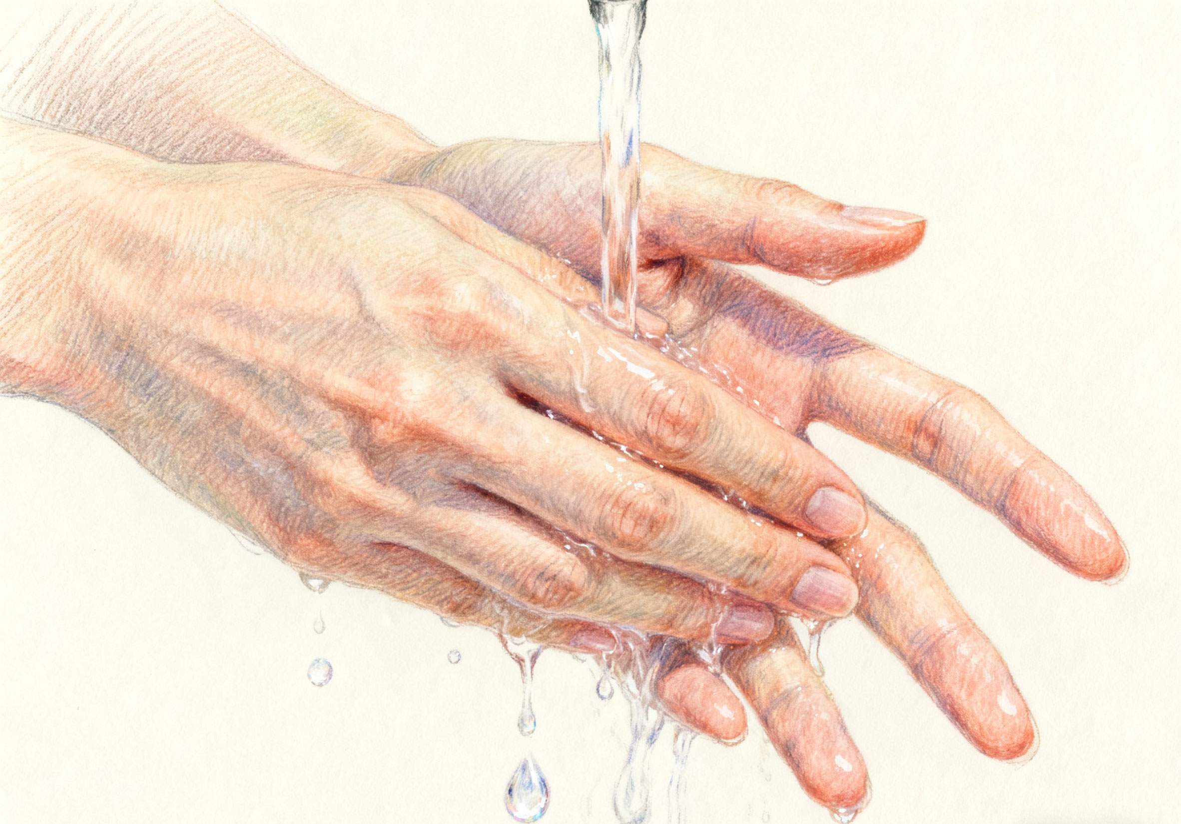 1-қадам: Теріні таза ұстау