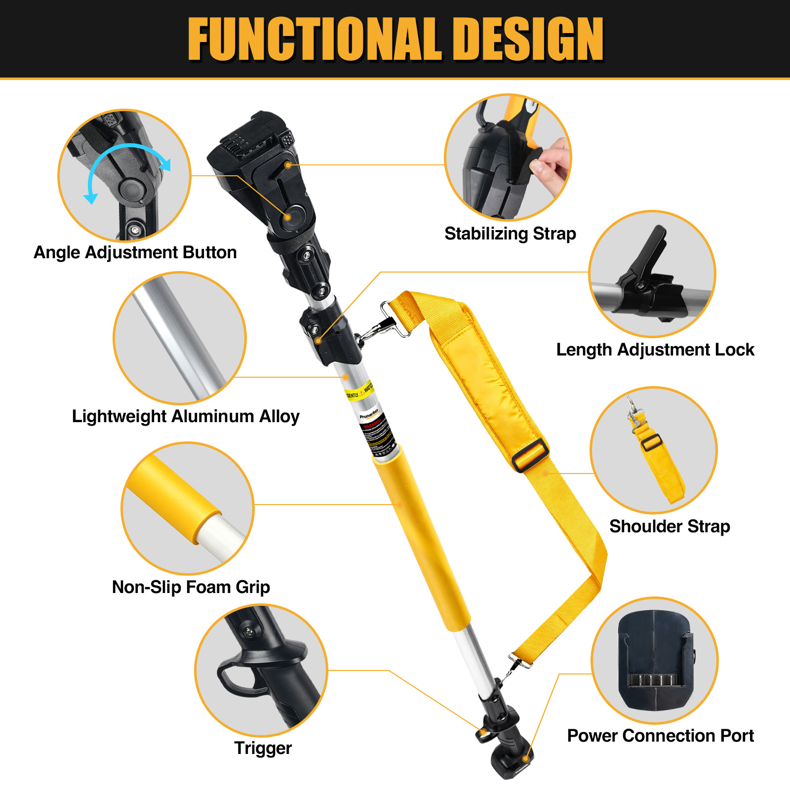Prunarbo PR-XPole Extendable Pole for PR-X50