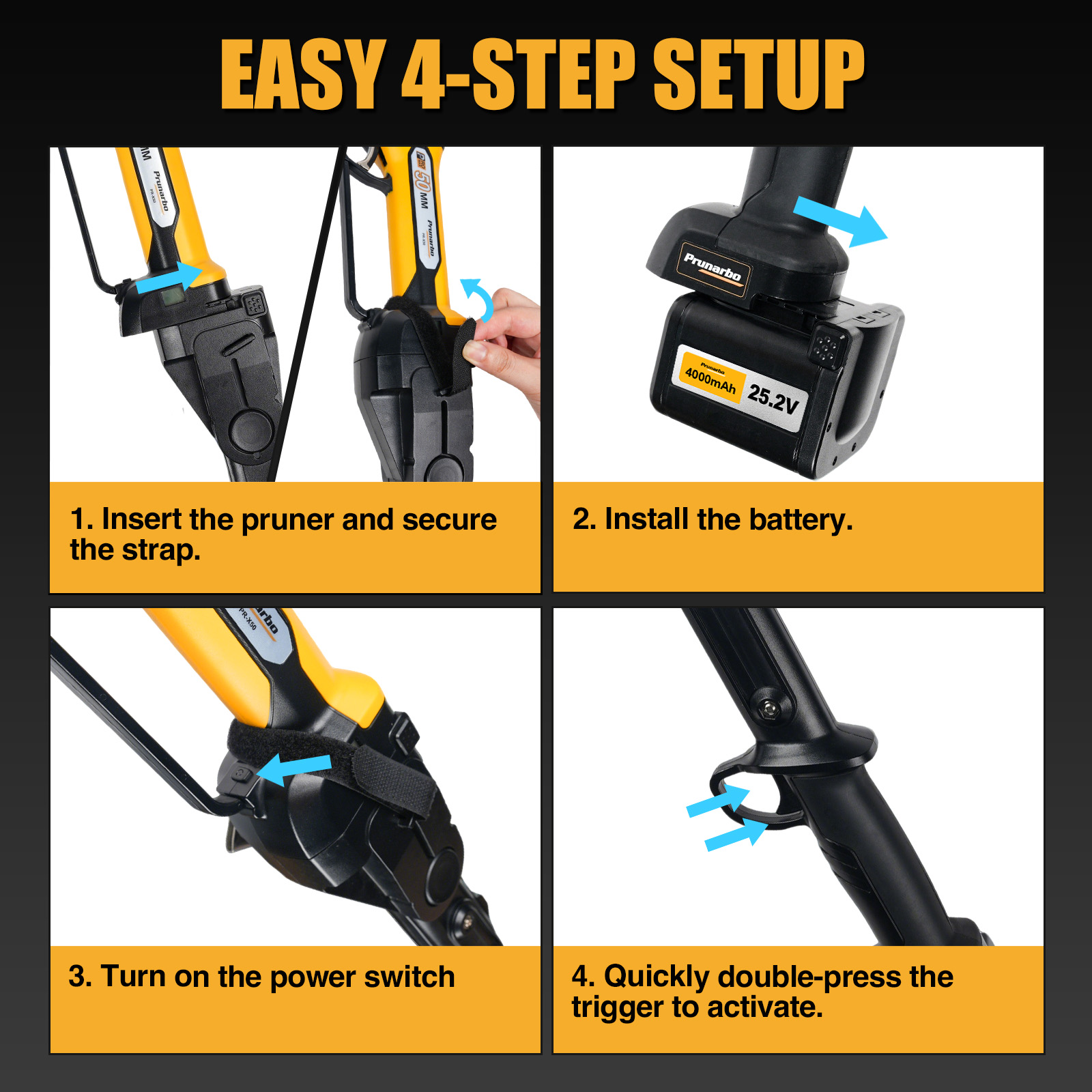 Prunarbo PR-XPole Extendable Pole for PR-X50