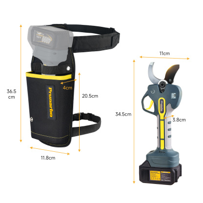 Prunarbo NEW Pruner Holster with Belt Thicker Version Plastic Liner Added