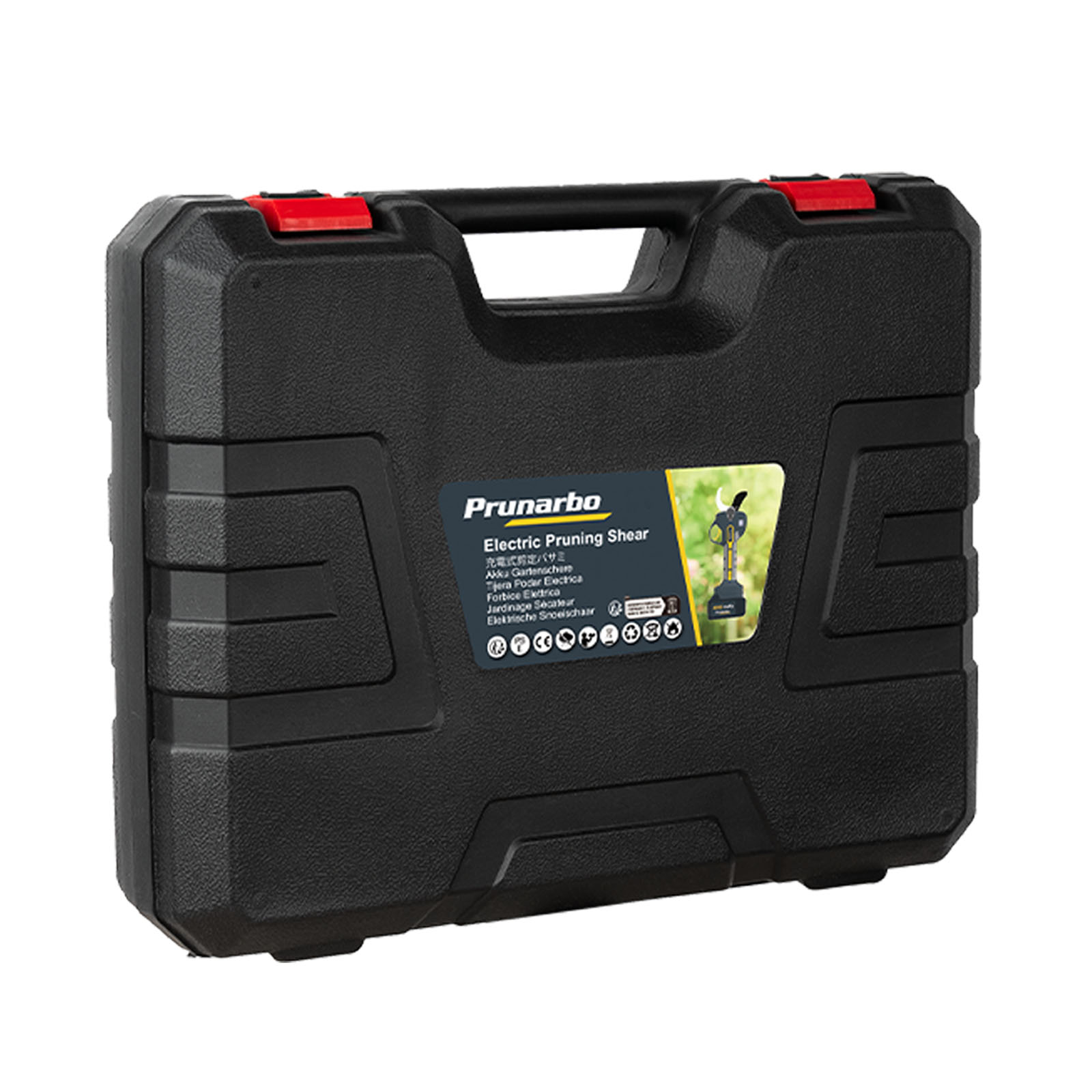 Storage Case for Prunarbo PR-E50 Cordless Pruning Shear Set Waterproof Hard Tool Box, Electric Snippers Kit Bag for 50MM Cutting Diameter Secateurs to Organize Pruner/Battery/Charger(Case Only)