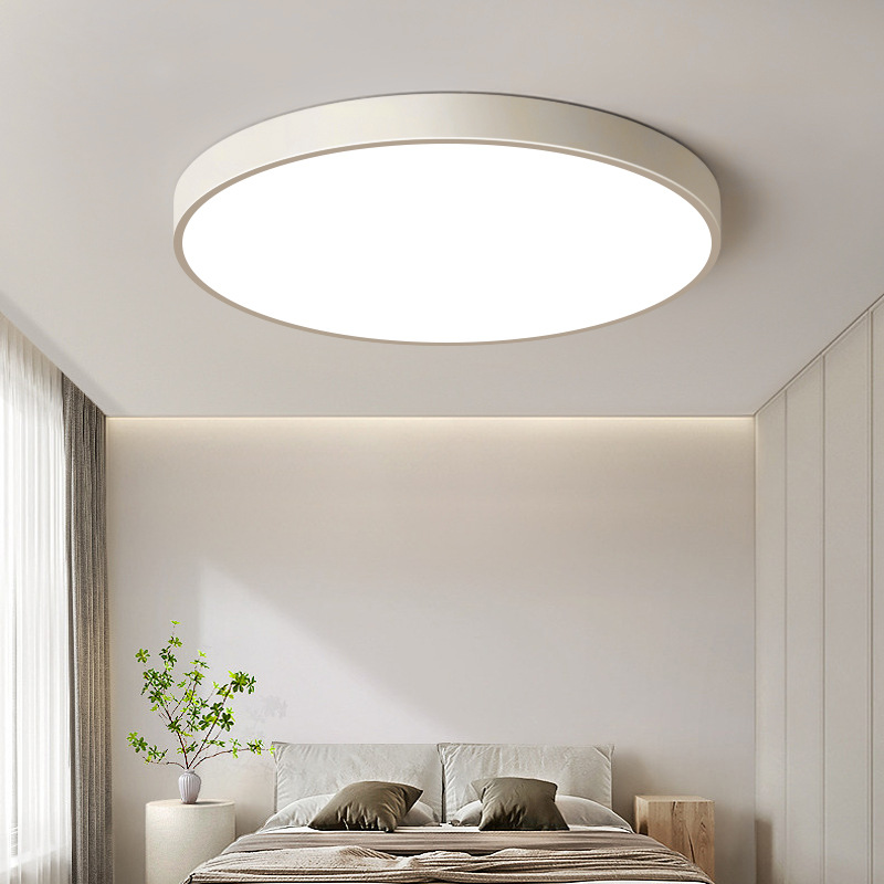 โคมไฟเพดานห้องนอนห้องนั่งเล่นเรียบง่ายระเบียงทางเดิน