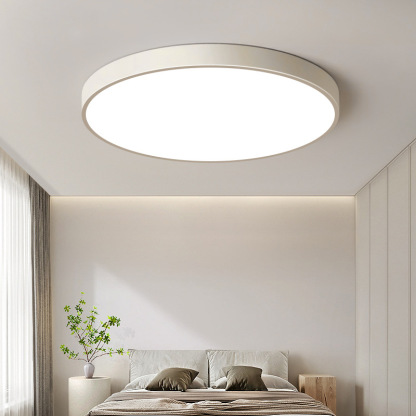 โคมไฟเพดานห้องนอนห้องนั่งเล่นเรียบง่ายระเบียงทางเดิน