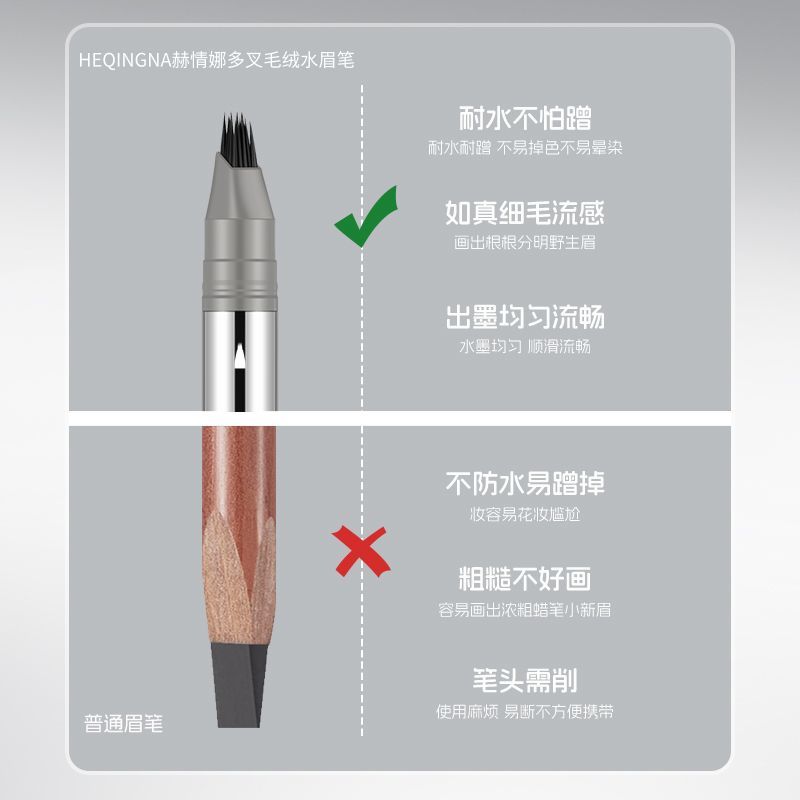 Wild Water Eyebrow Pencil with Detailed Hairs