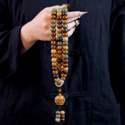 Dunhuang 108 Bodhi Seed Bracelet