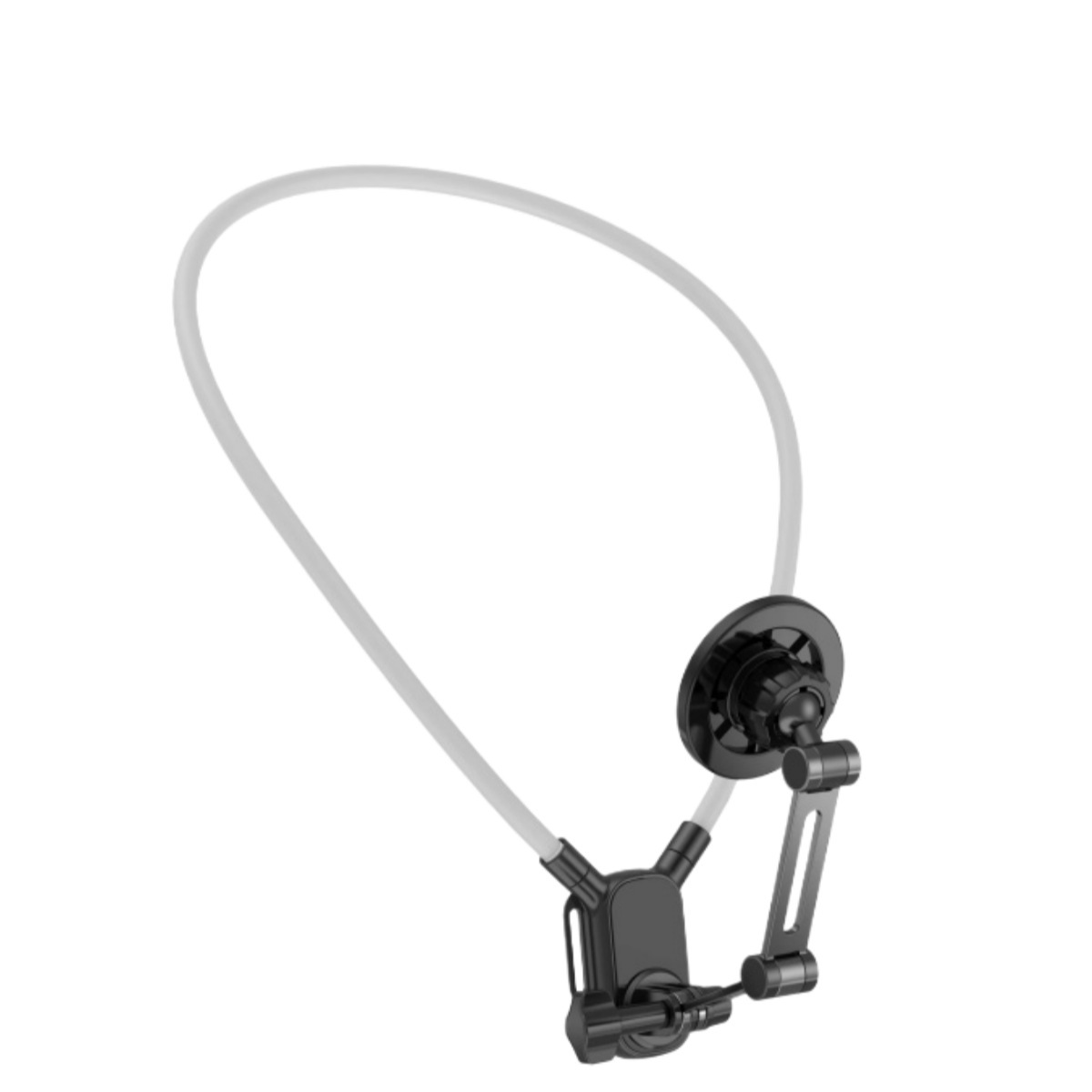 Neckband phone holder