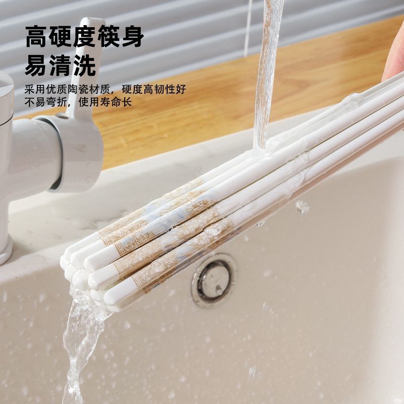High-temperature resistant ceramic chopsticks