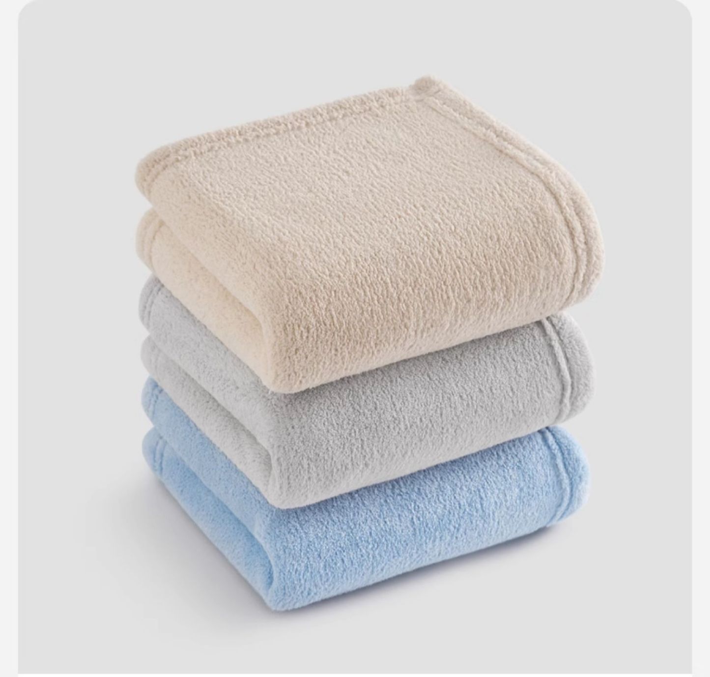 洗臉洗澡家用比純棉吸水速乾不易掉毛女擦頭乾髮男士